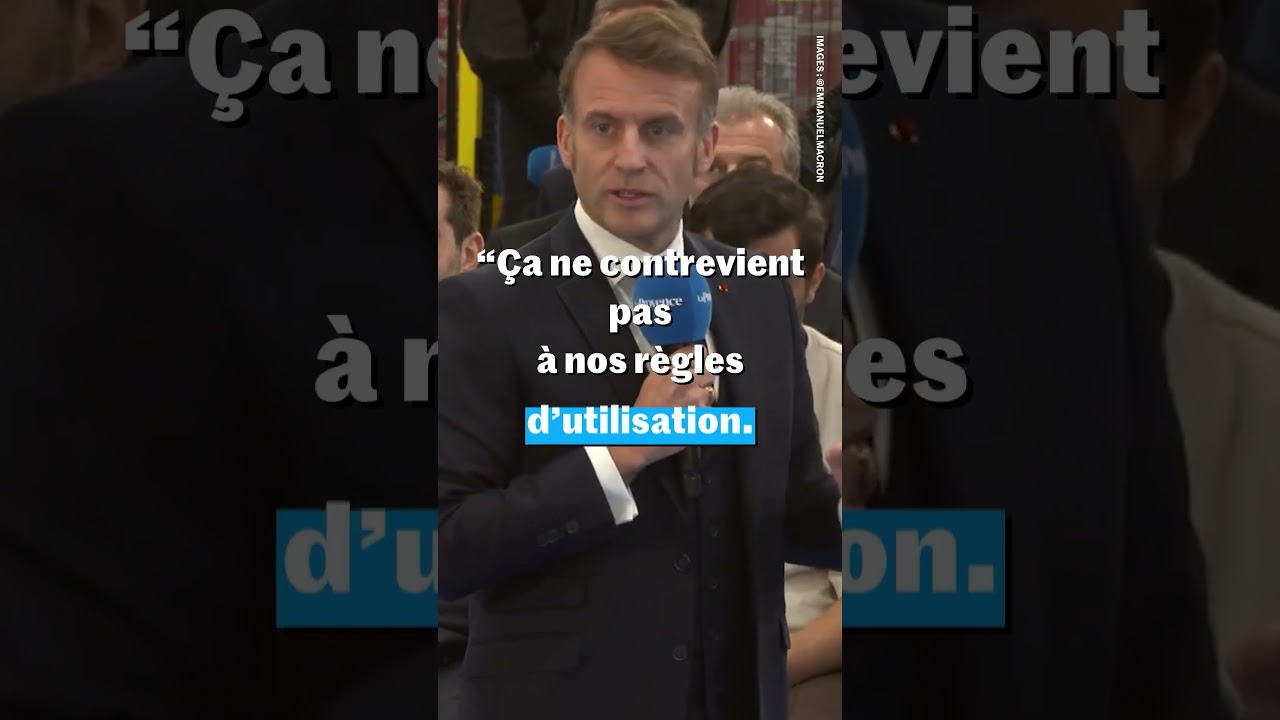 Emmanuel Macron veut faire supprimer cette vid&eacute;o (mais n&rsquo;y arrive pas)