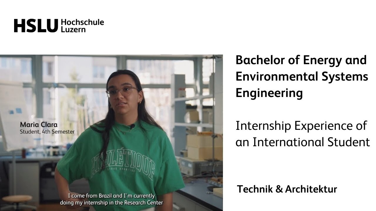 BSc Energy and Environmental Systems Engineering: Internship Experience of an International Student