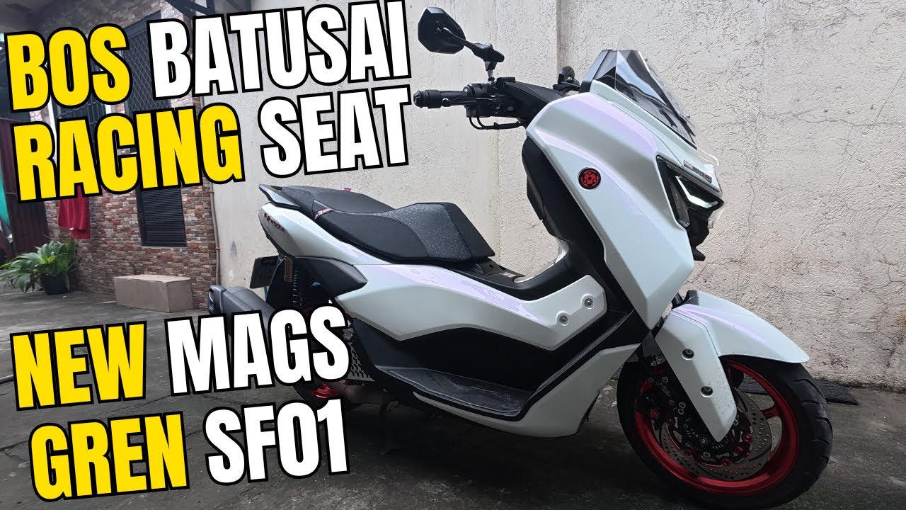 NMAX V3 Mags | Gren Sf01 Mags | Bos Batusai Racing Seat