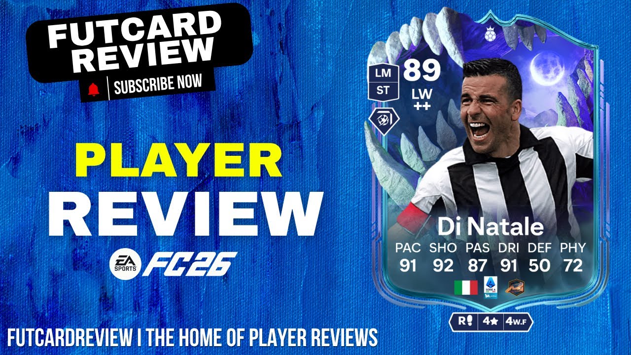 💀 DI NATALE IS BACK! Ultimate Scream Hero Review 🔥 | FC 26 Player Review I Futcard Review