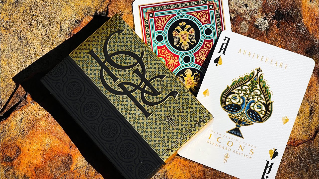 Icons Anniversary - Oath Playing Cards / Lotrek - Deck Review!