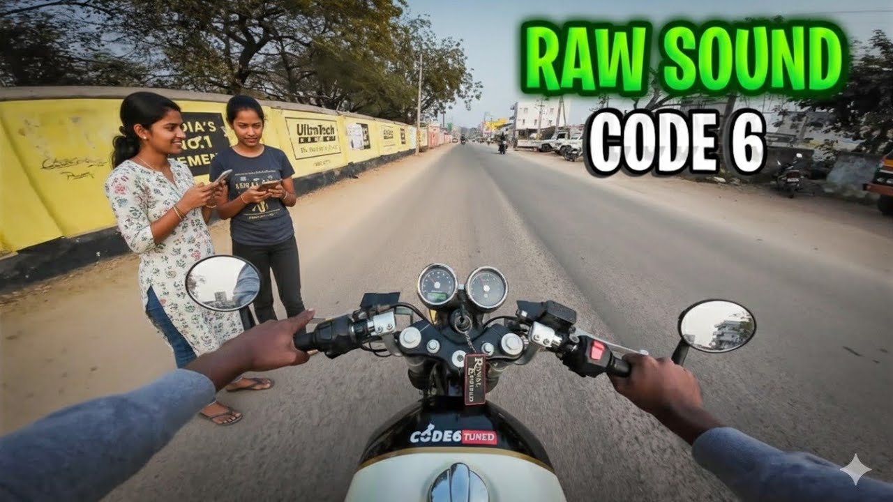 GT 650 CODE 6 TUNED RAW SOUND AND POPS AND BANGS ‼️ 💥 