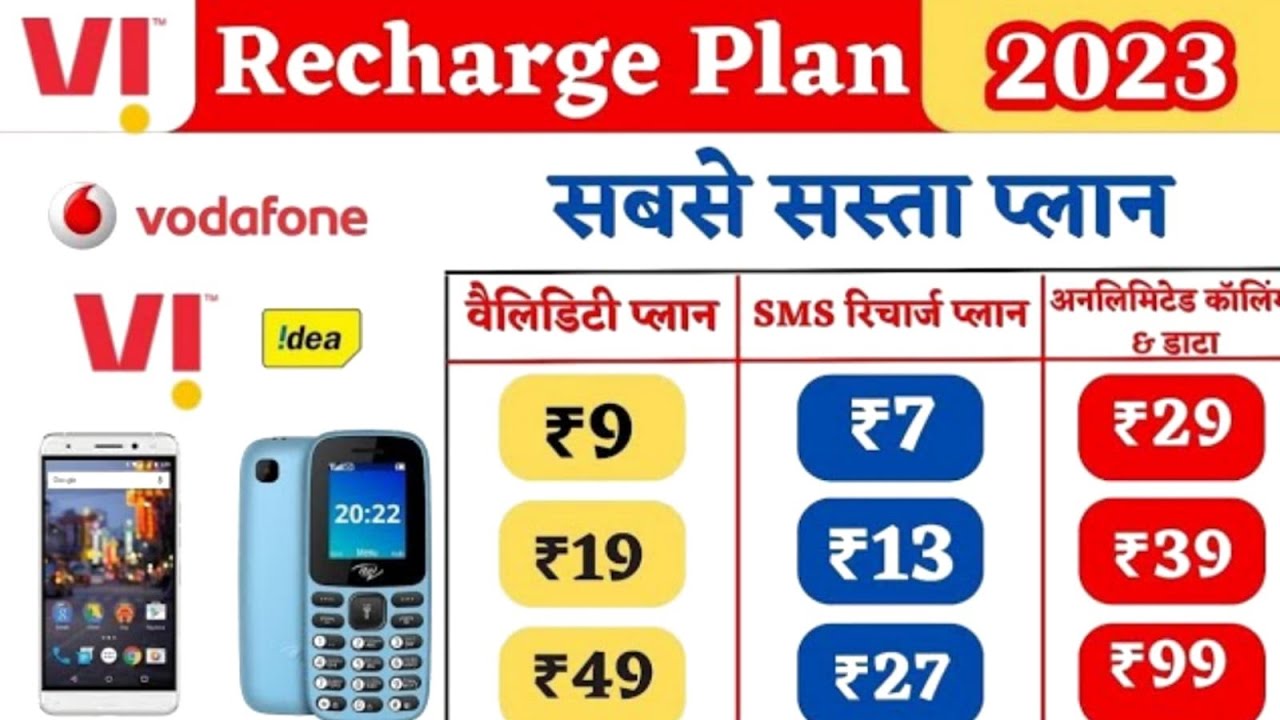 Vi Recharge Plans 2024 | Vi Sms Pack Recharge | Vi Best Prepaid Recharge Plans | Vi New Plans 2024