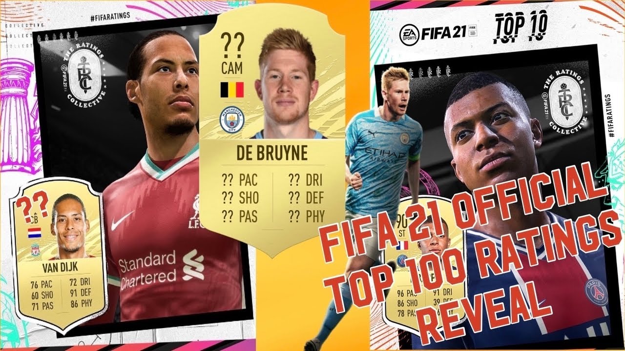 FIFA 21 *OFFICIAL* TOP 100 RATINGS REVEALED!