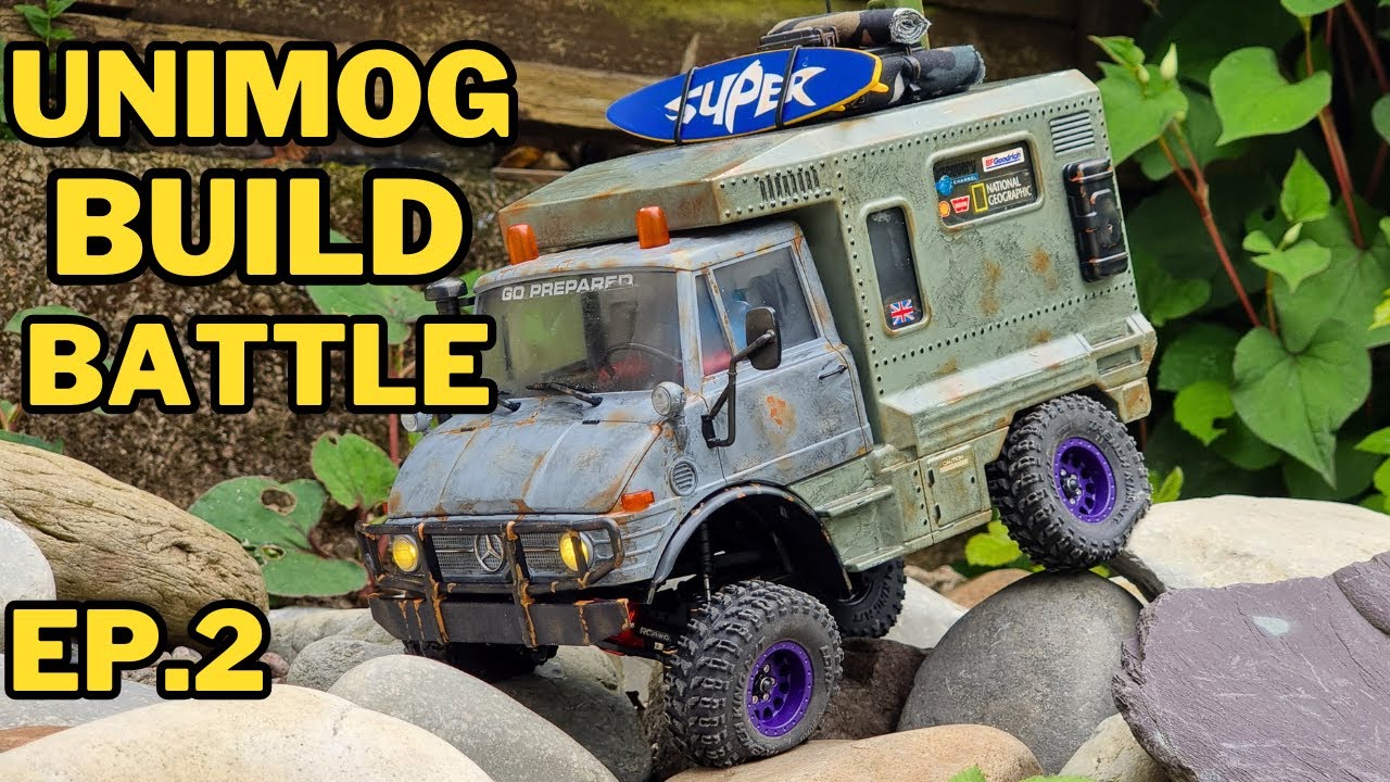 MogRat Goes Heavyweight! - FCX24 Unimog Build Battle