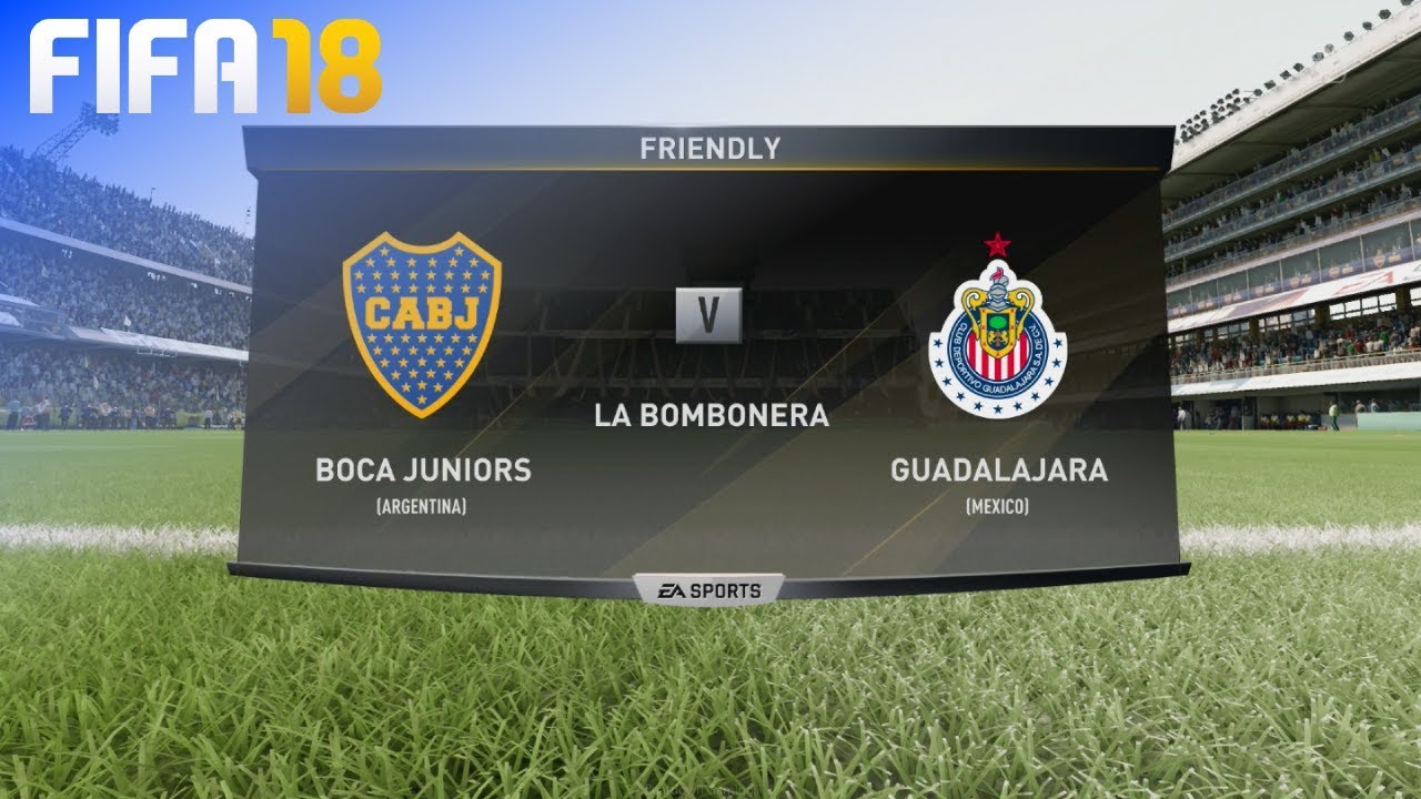 FIFA 18 Demo - Boca Juniors vs. CD Guadalajara @ La Bombonera