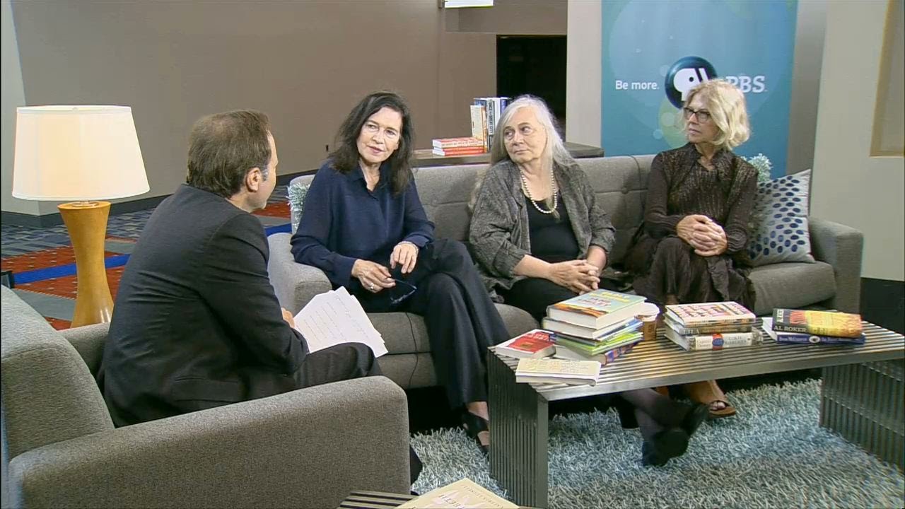 Marilynne Robinson, Louise Erdrich, and Jane Smiley at the 2015 National Book Festival