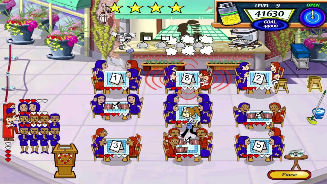 Diner Dash 2: Restaurant Rescue, эпизод 12 - Бесконечная смена (Часть 1)