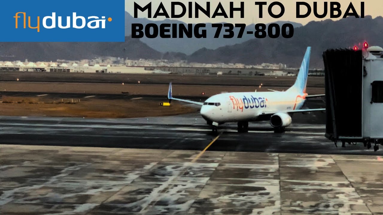 Madinah to Dubai: Chicken Saluna & Minimal Service on FlyDubai’s dated Boeing 737-800