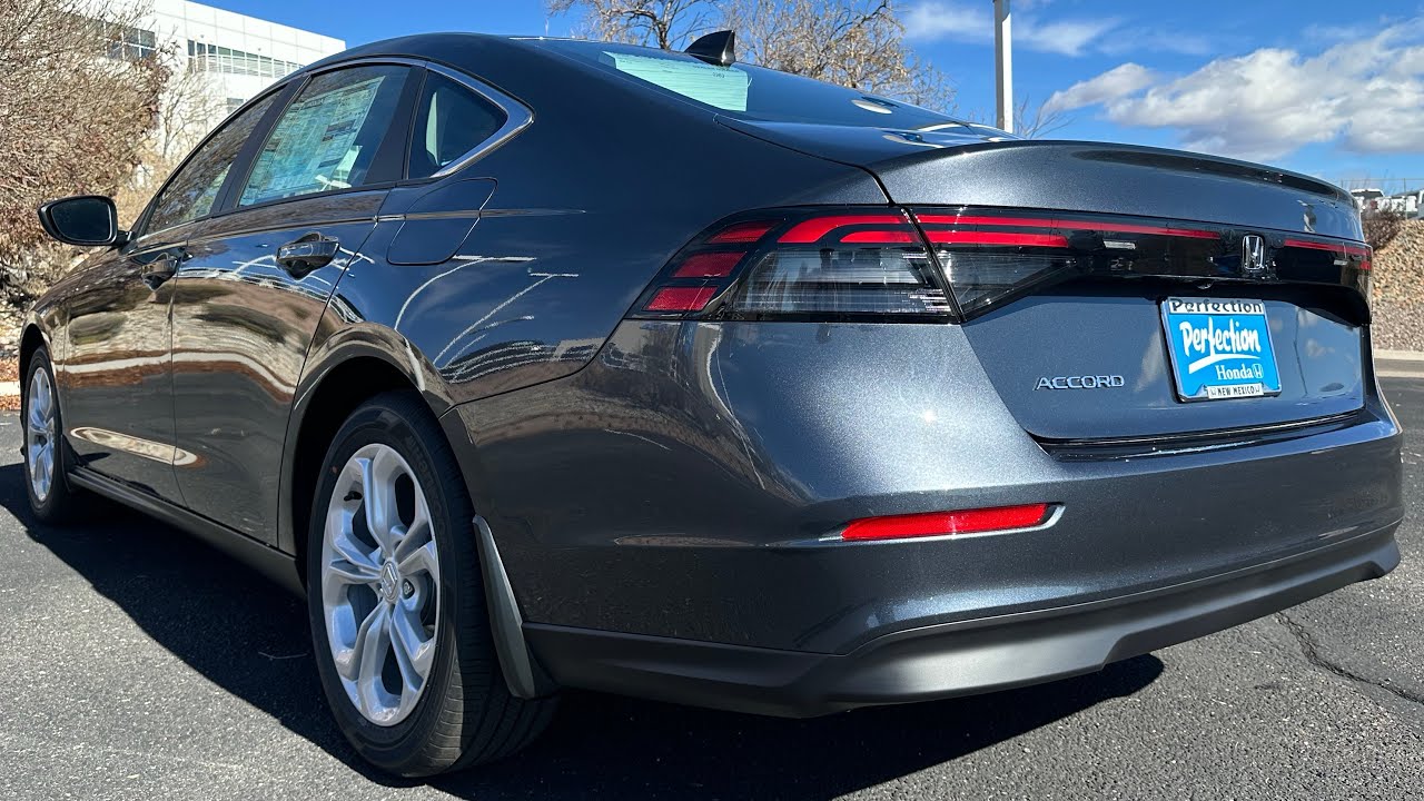 Honda Accord Lx 2024 года — Meteorite Gray Metallic — Обзор