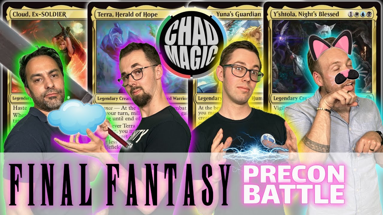 Final Fantasy x Magic the Gathering Precon Battle w/Affinity for Commander!