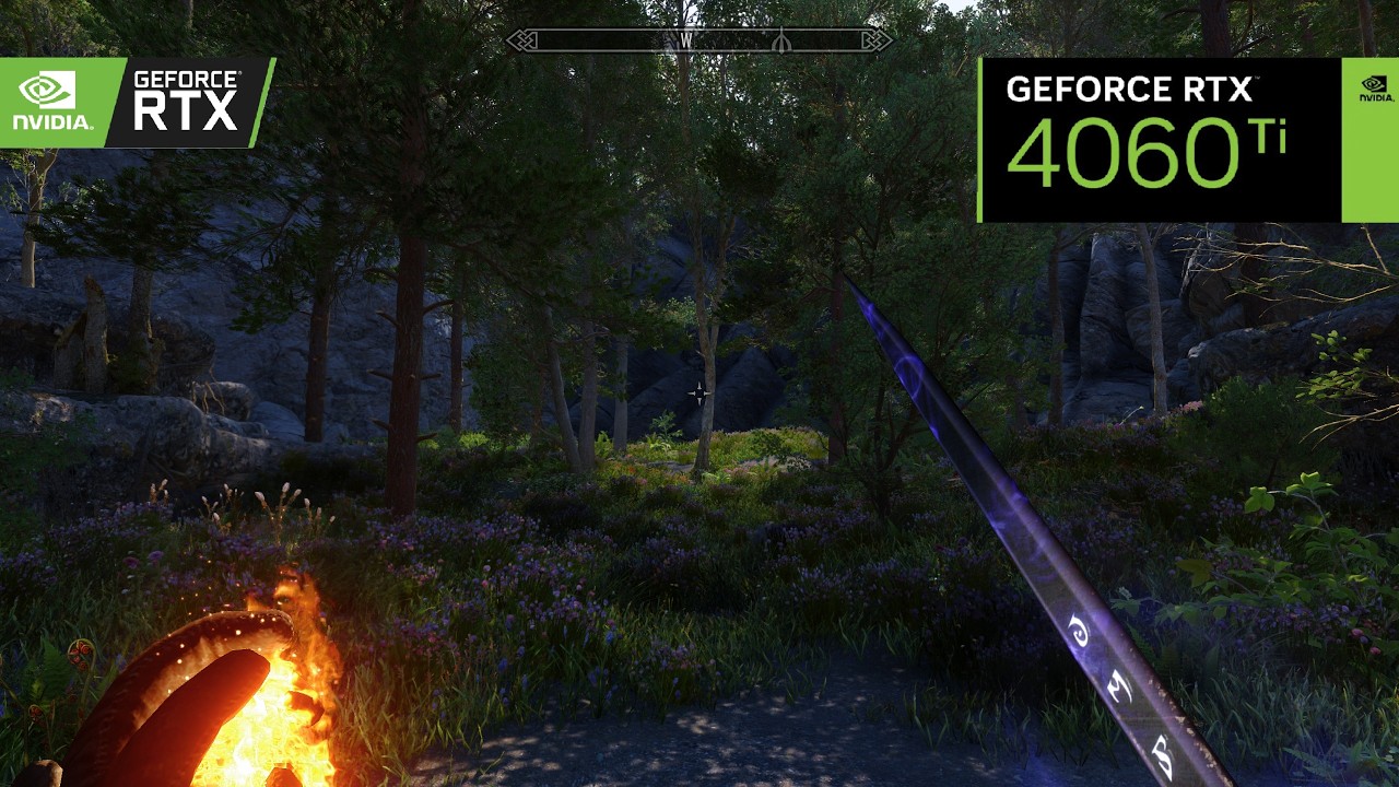 Modded Skyrim on the RTX - 4060 Ti 8gb at 1440p