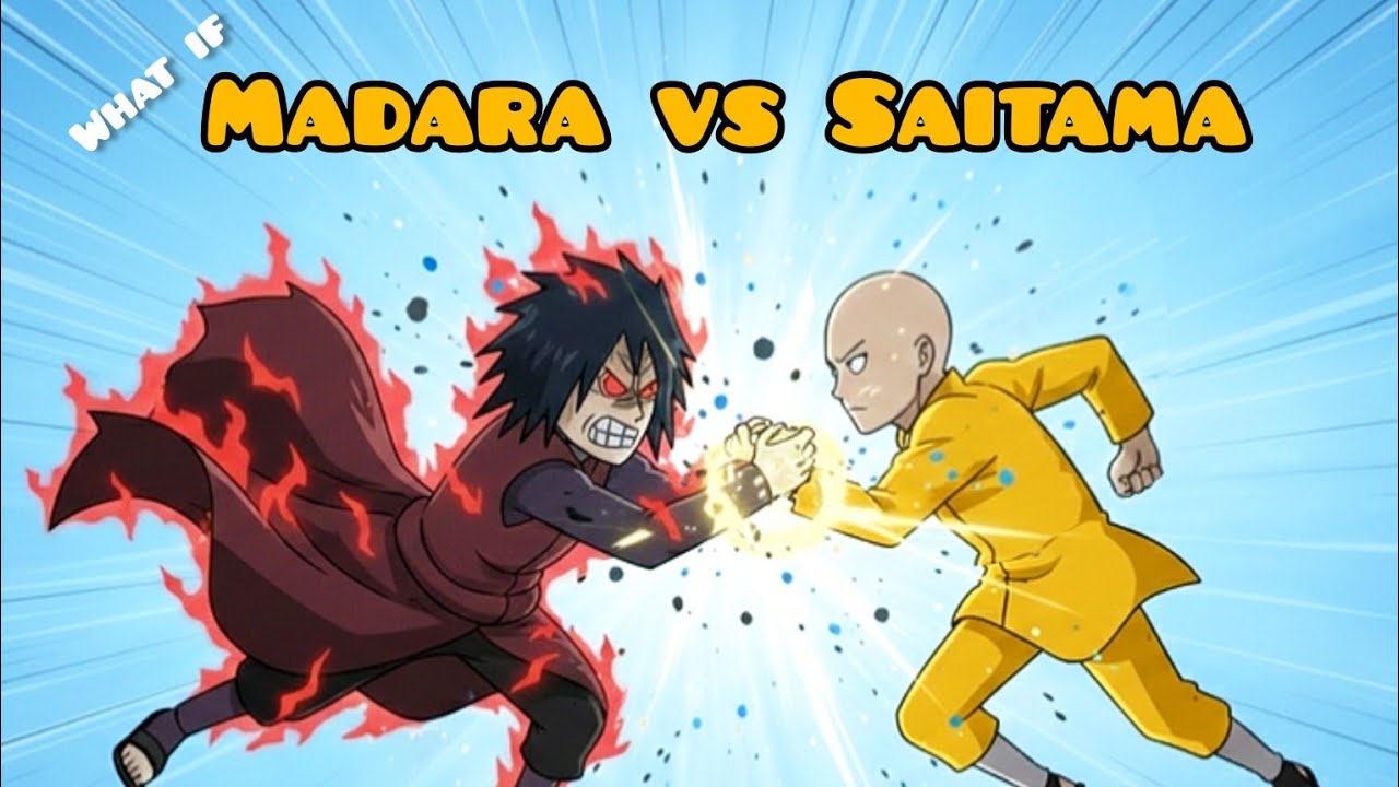 Madara vs Saitama Fan Made Animation P 2 💥