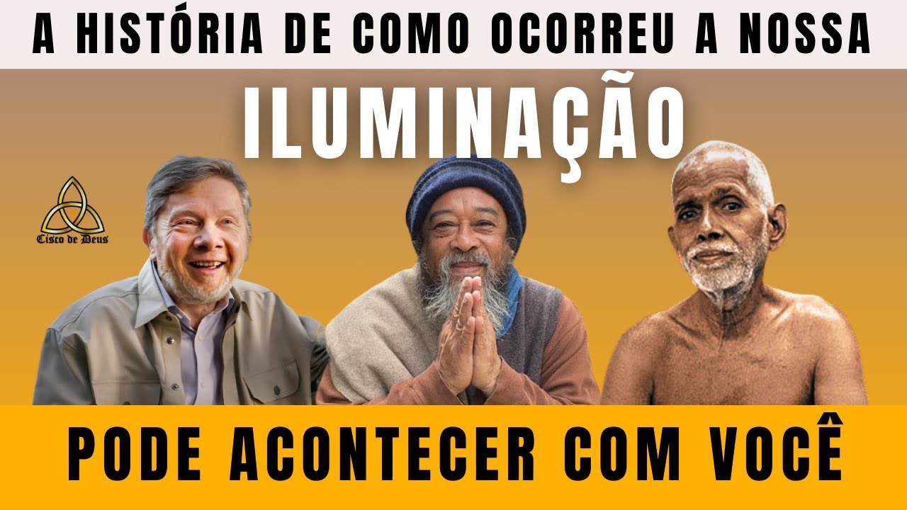 O Relato do Despertar dos Mestres Iluminados - Sri Ramana Maharshi - Sri Mooji - Eckhart Tolle
