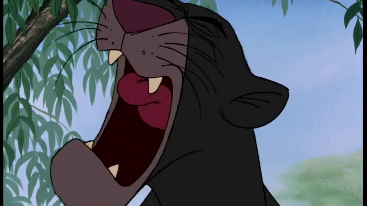 The Jungle Book - Bagheera yells Halt, but with Cougar Roar