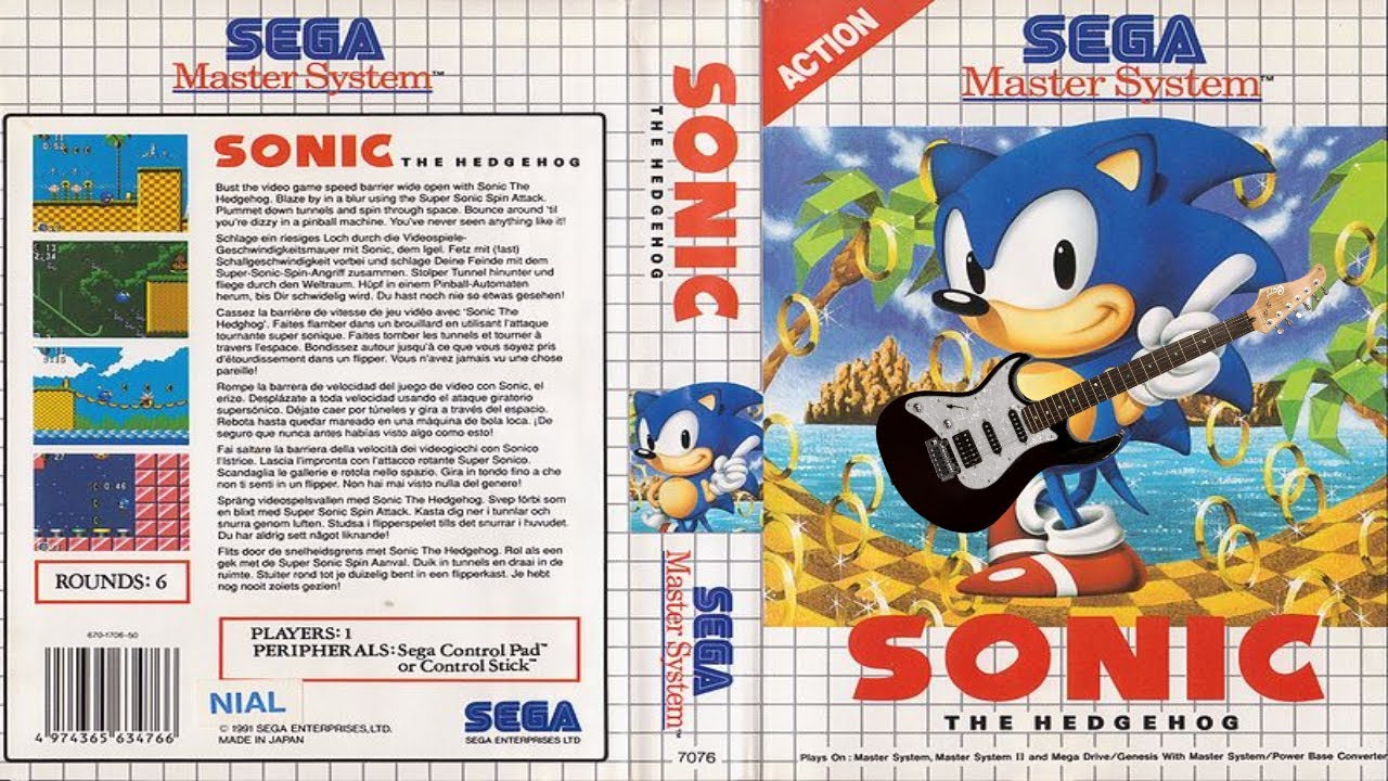 Sonic the Hedgehog - Sky Base Guitar Cover 432hz