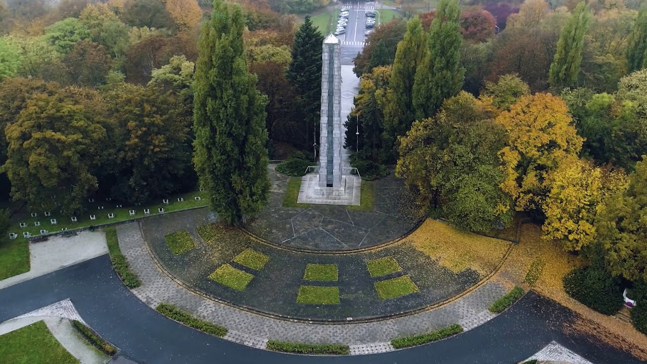 Największy park Poznania z lotu drona