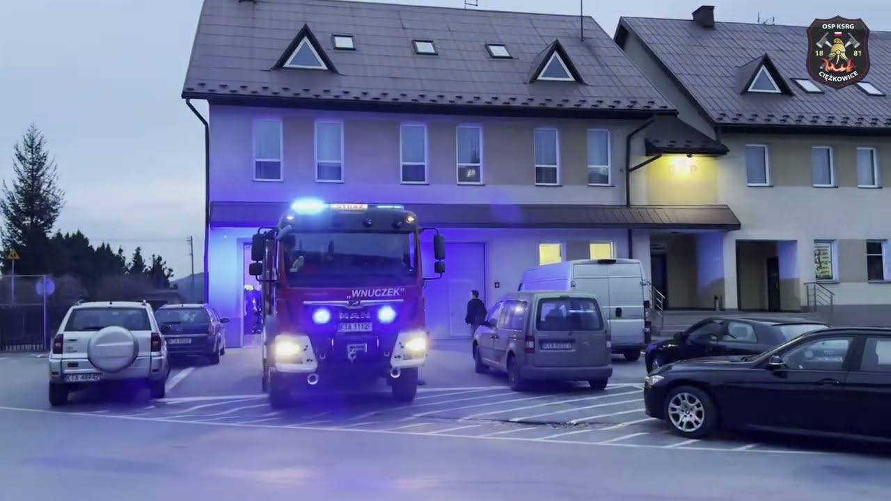 OSP KSRG CIĘŻKOWICE ALARMOWO 2025