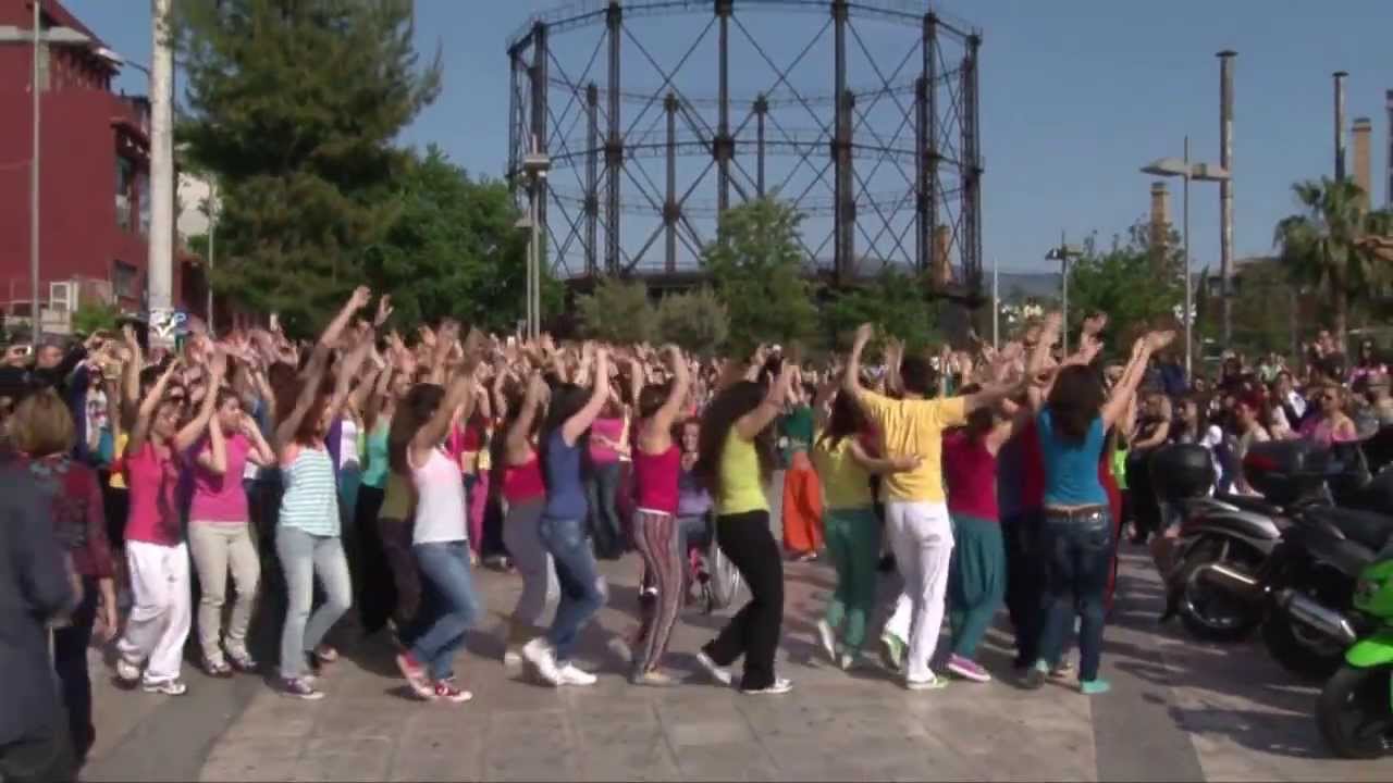 1st Bollywood Flash Mob in Greece Official Video