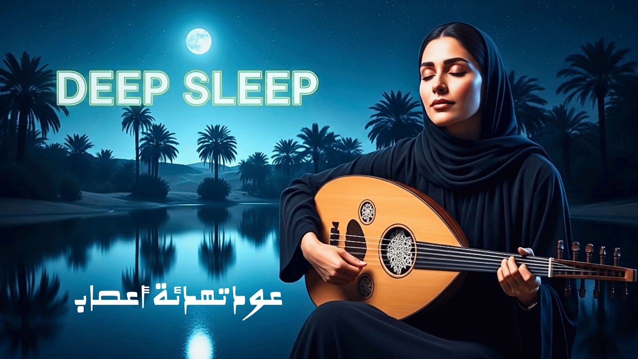 موسيقى عود لتهدئة الأعصاب 🌌 أجواء ليلية تساعد على النوم | Relaxing Arabic Oud Night Music