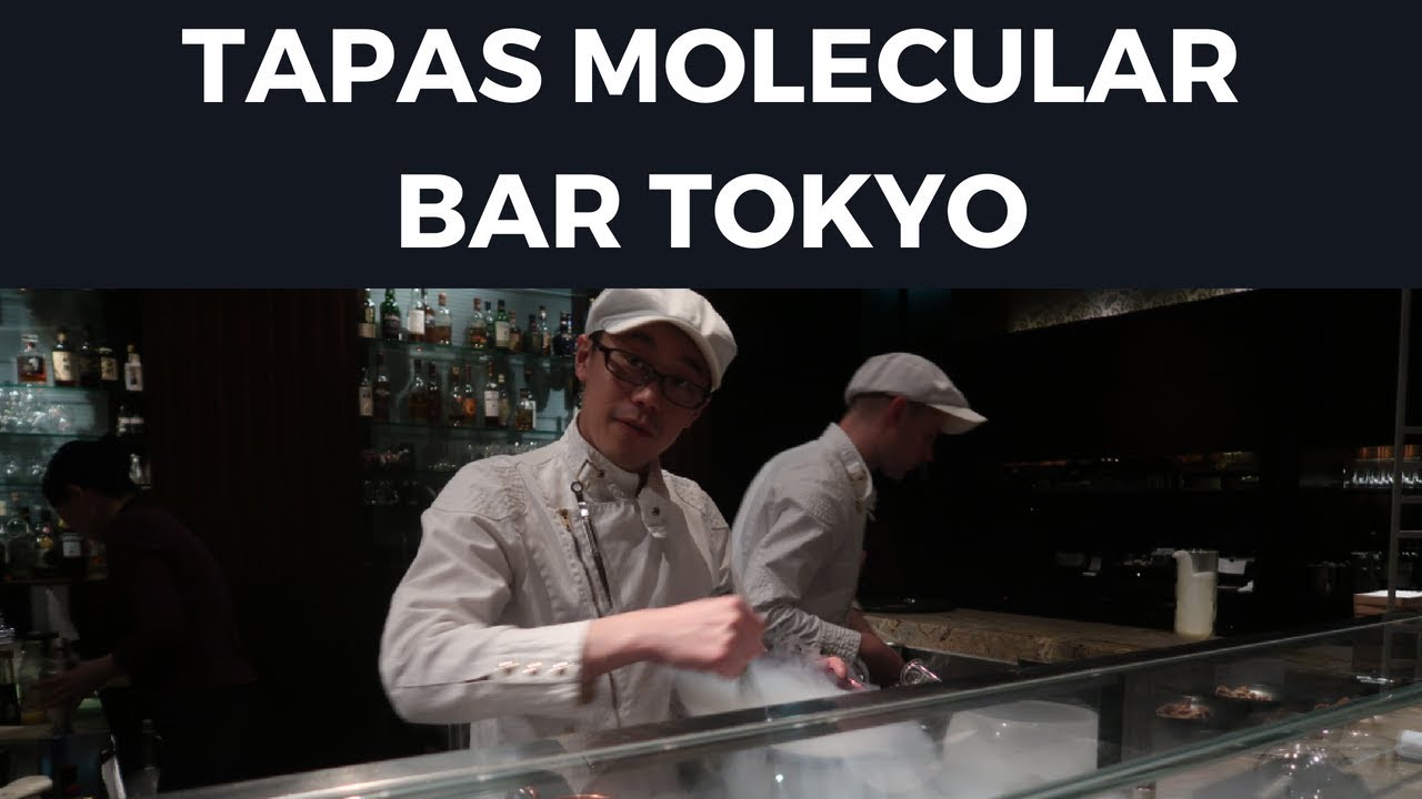 Michelin Star Food at The Tapas Molecular Bar, Mandarin Oriental Hotel, Tokyo, Japan!