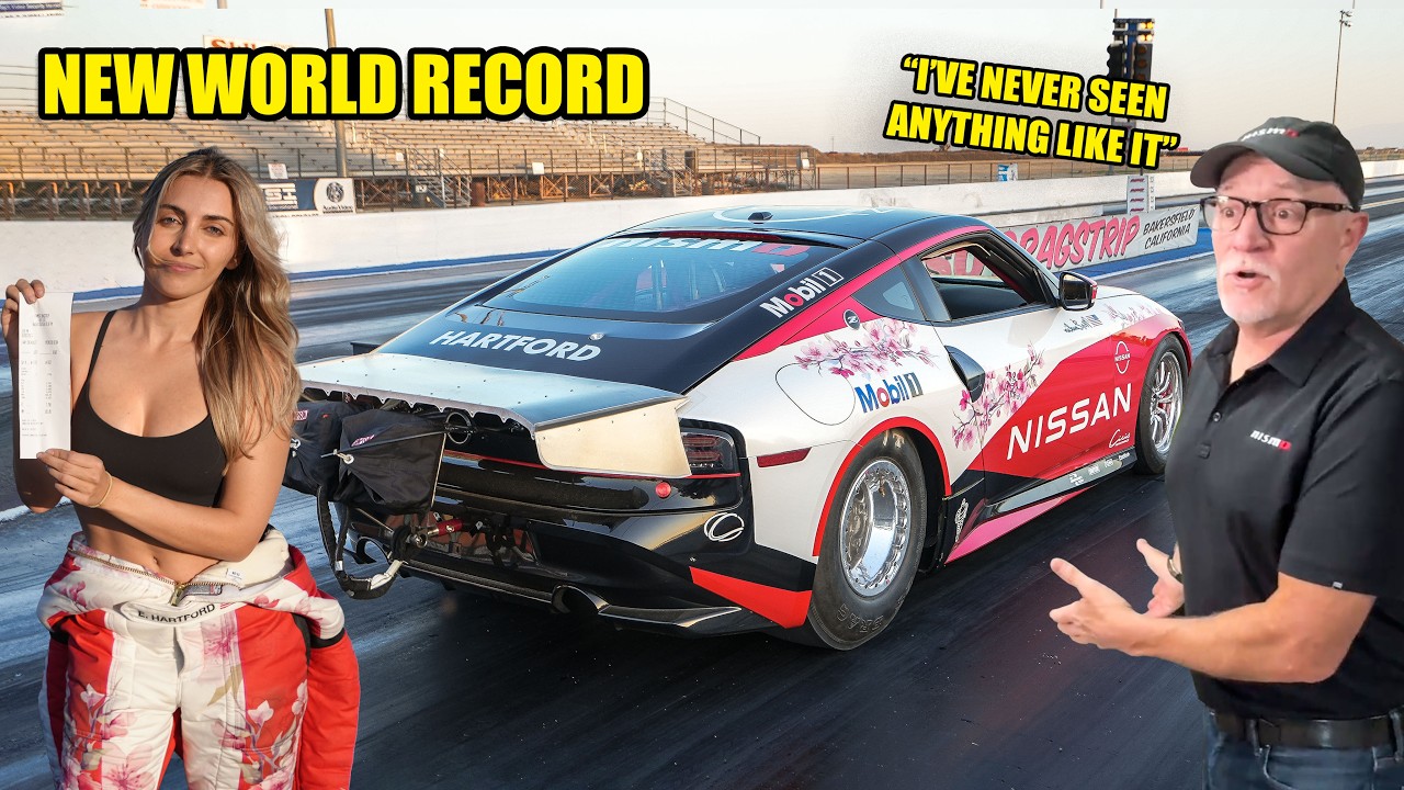 Nissan wasn't happy with my first world record… so we broke it again