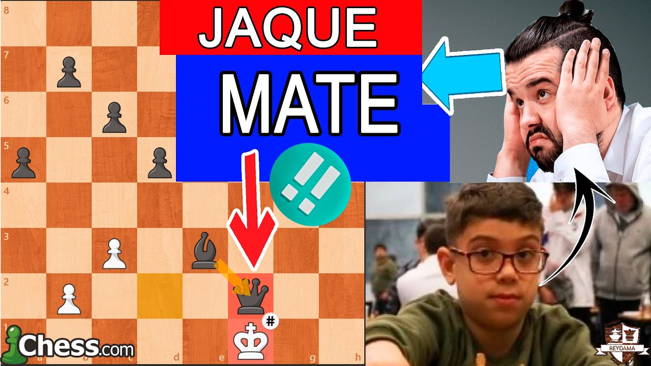 NIÑO PRODIGIO ORO de 10 AÑOS TUMBA  GM de la Élite con JAQUE MATE! Faustino Oro Vs  Nepomniachtchi