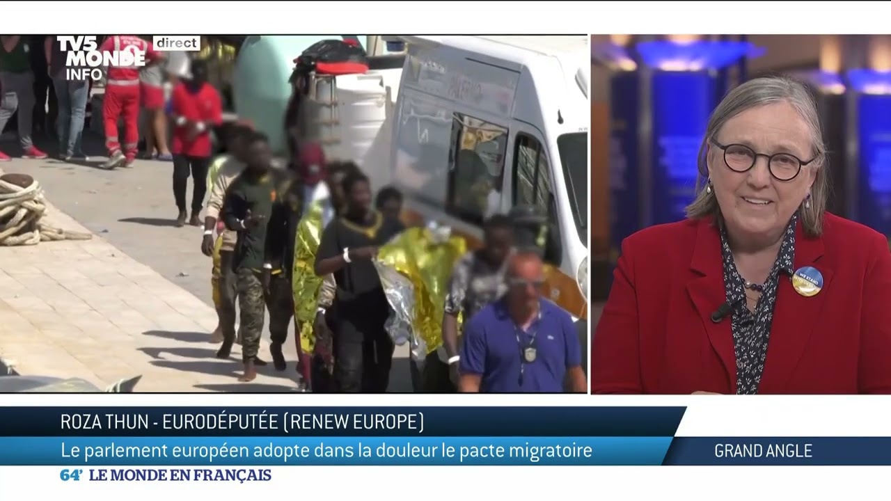 Le parlement européen adopte le pacte migratoire dans la douleur