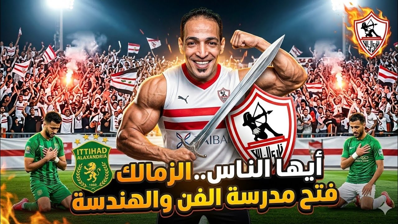 عفوا هذا زمن الزمالك🥷 الزمالك يفرم الاتحاد وجنوووون الجماهير🎉الاخطبوووط موجووووود مبرروك