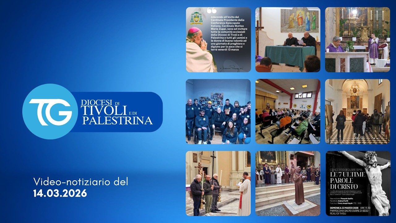 «Guardando al Re della Pace» – Notiziario TG del 14.03.2026