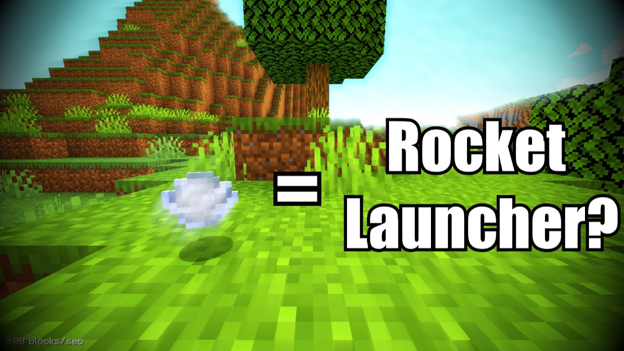 Elytra Rocket Jumping at Mach 10 using the new Wind Charge in Vanilla Minecraft