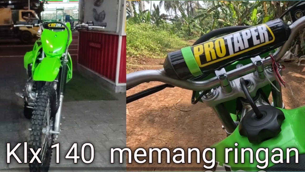 klx 140 standar ringan dan irit pokok nya joss deh klx ini