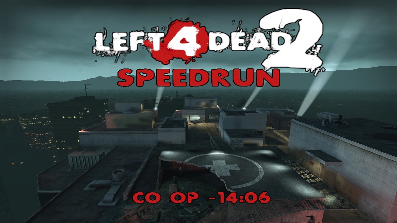 Left 4 Dead 2 Speedrun - No Mercy 14:06 - Co op Any%