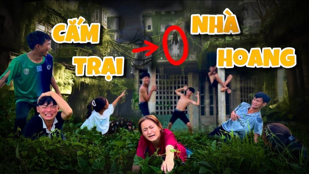Anh Ba Phải | Thử Thách 24H Cắm Trại  Nhà Hoang 🏕️ | 24H challenge