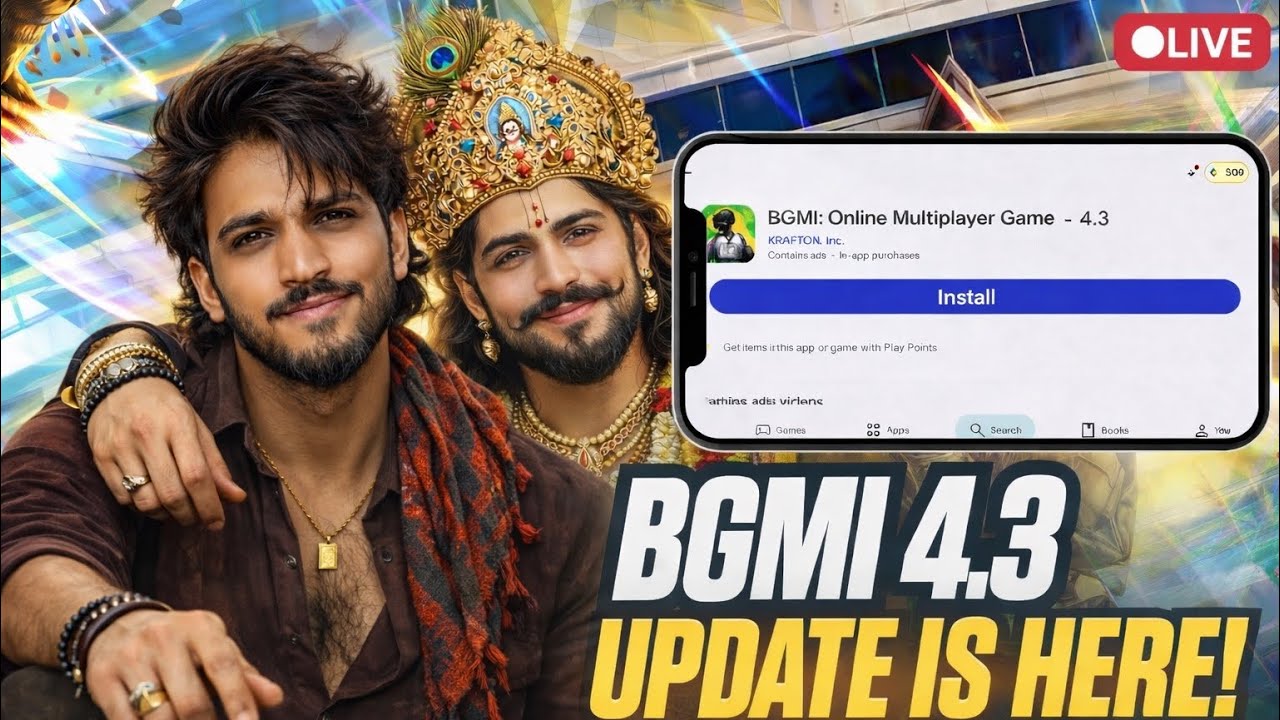 FINALLY 4.3 UPDATE HERE SOLO VS SQUAD BGMI LIVE #shorts #shortsfeed #bgmi #bxpushpalive