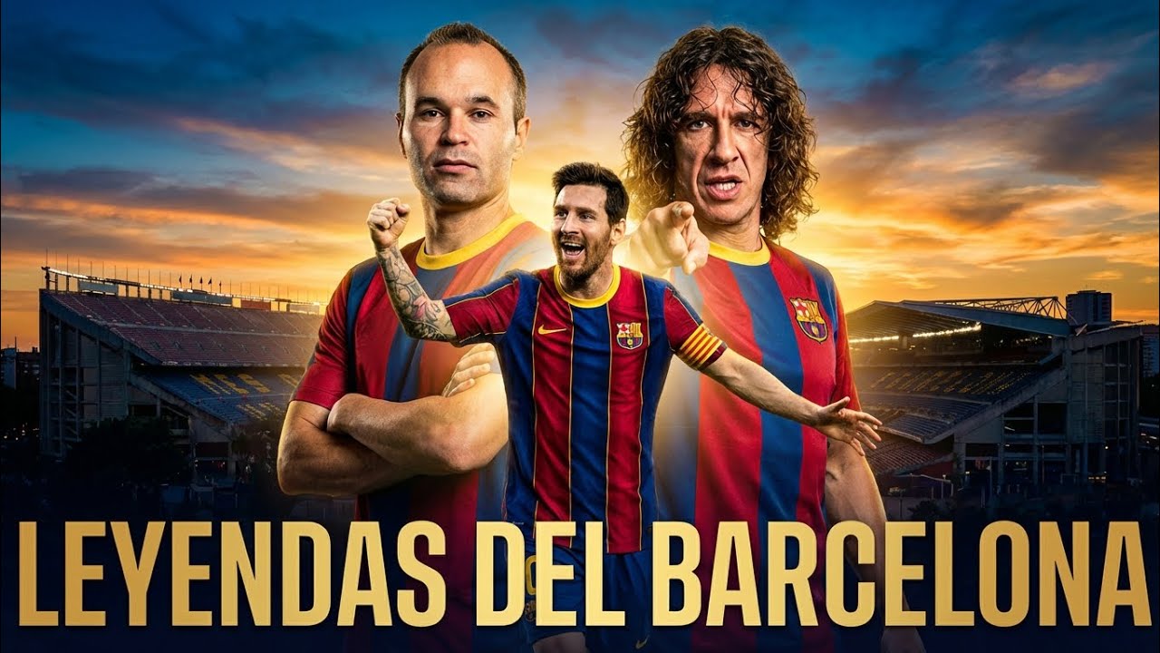 TOP 10 LEYENDAS DEL FC BARCELONA ❤️💙