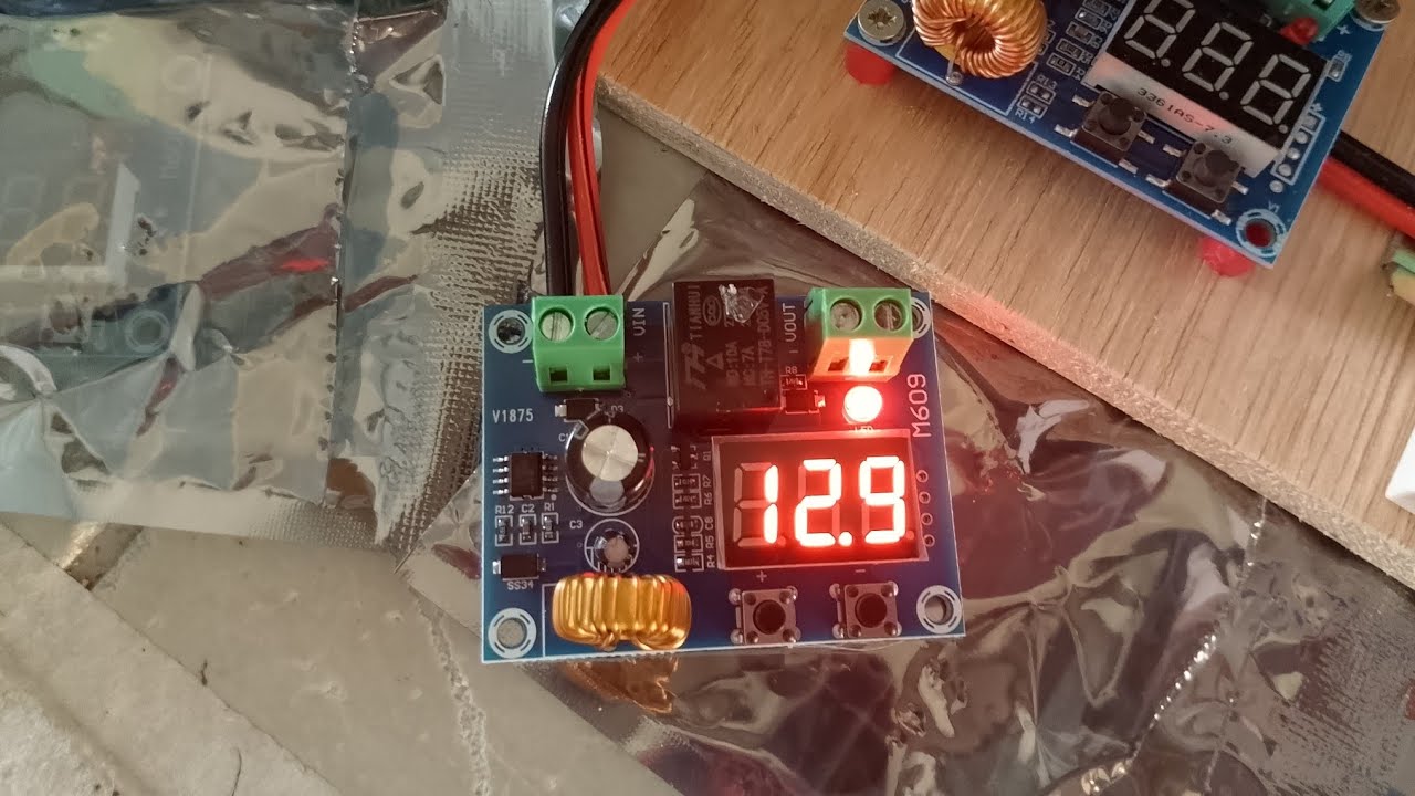 LVD Low Voltage Disconnect Setting adjustment at oparetion tutorials