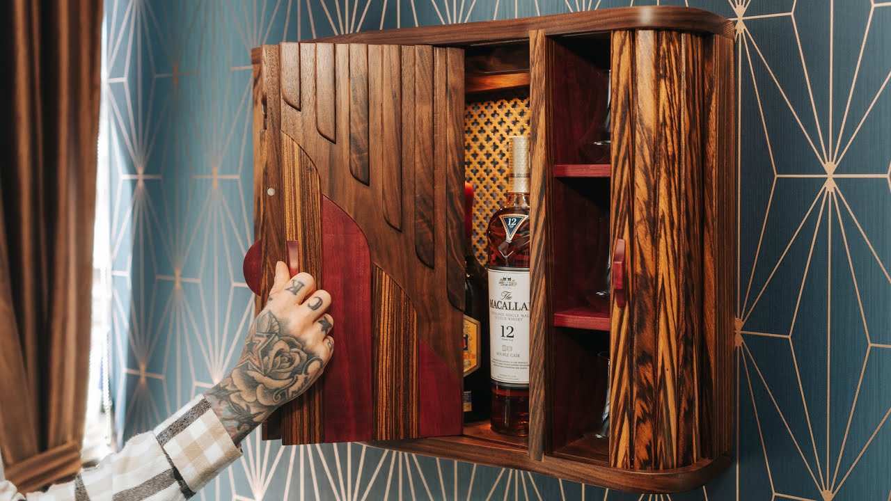 Building An Art Deco Whiskey Bar