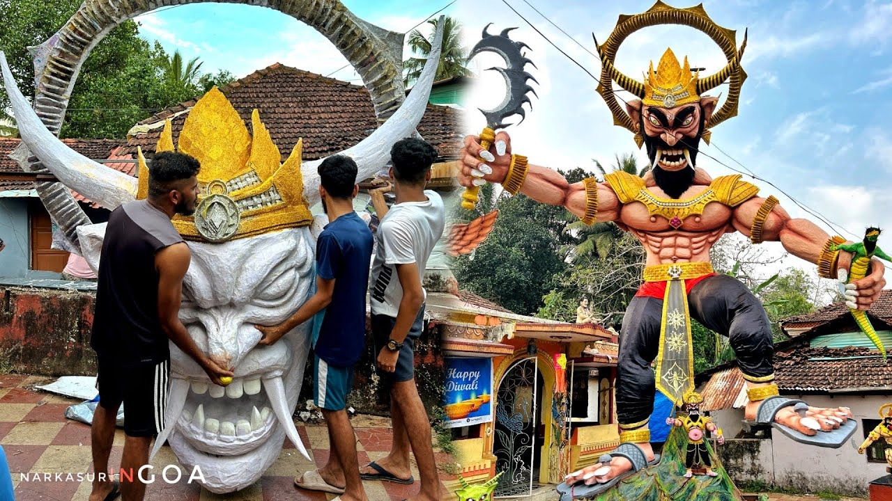 Ravan/Narkasur Making | Making of King of Ecoxim Narkasur 2023 | Making of 3D Sculpture | Ravan