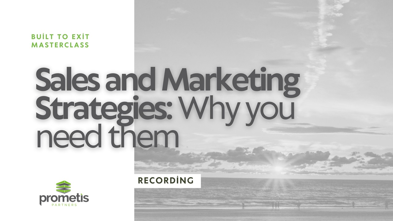 Built2Exit: Sales and Marketing Strategies