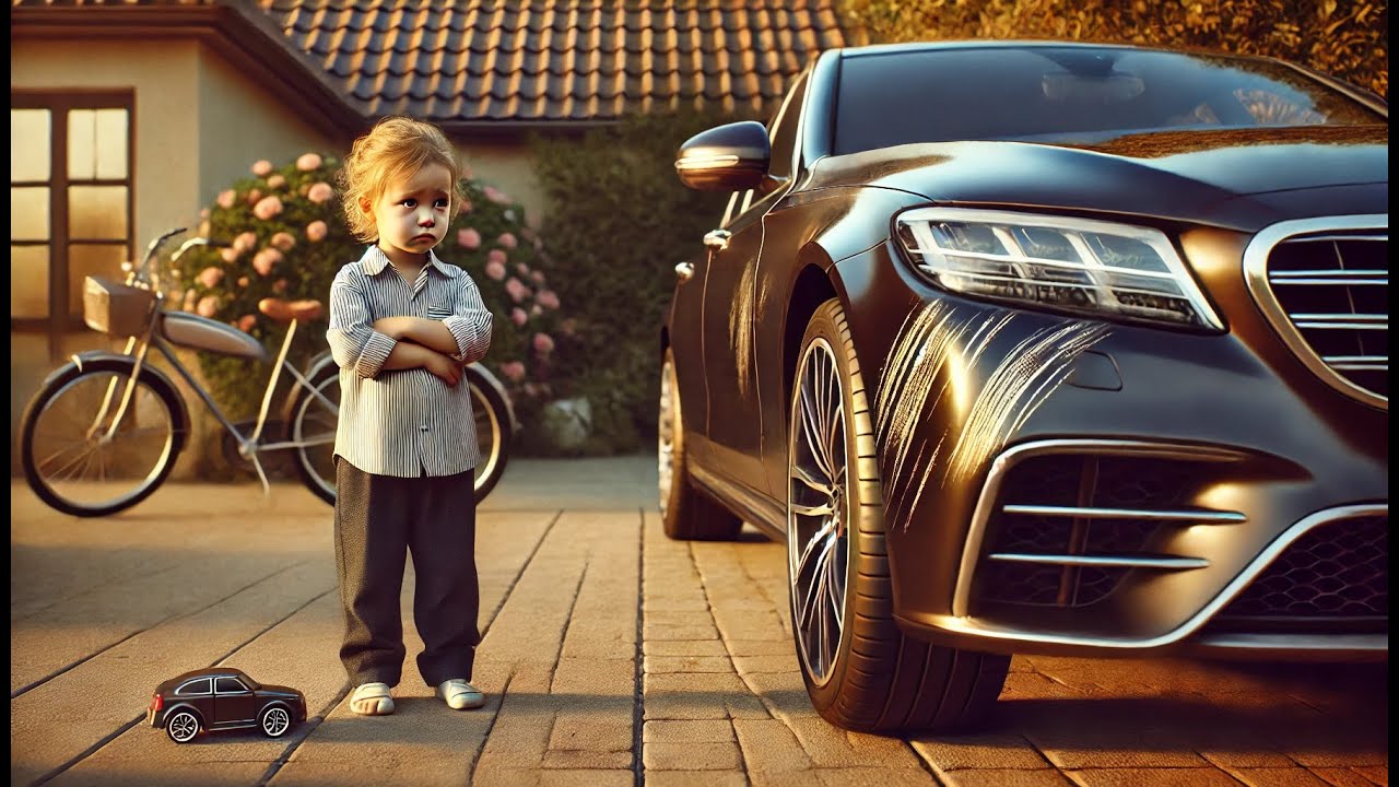 FILHO QUE RISCOU O CARRO: 