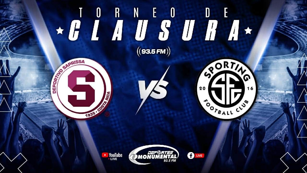 🛑 EN VIVO: SAPRISSA vs SPORTING FC | JORNADA 10 CLAUSURA 2026  | RADIO MONUMENTAL 93,5 FM