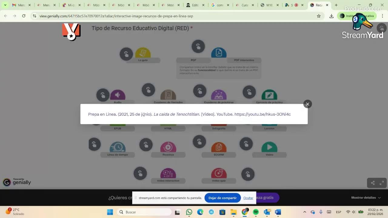 ¿Cómo citar recursos del aula?