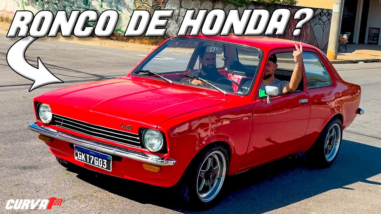 PRIMEIRA PARTIDA DO CHEVETTE 16V! TESTAMOS ELE NA RUA 🔥