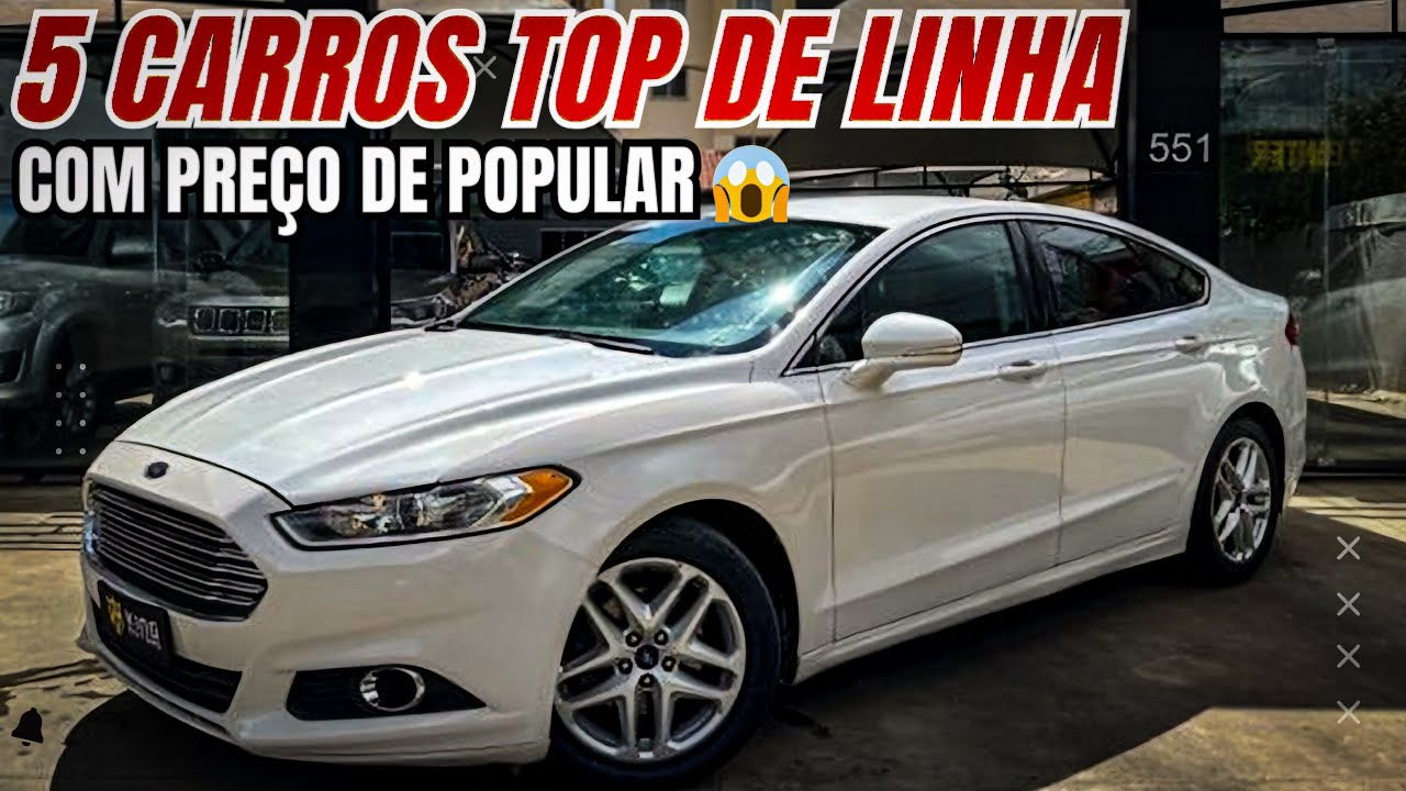🔥 CARROS DE LUXO DESVALORIZADOS QUE ESTÃO MUITO BARATOS | vai pagar de rico gastando MUITO POUCO