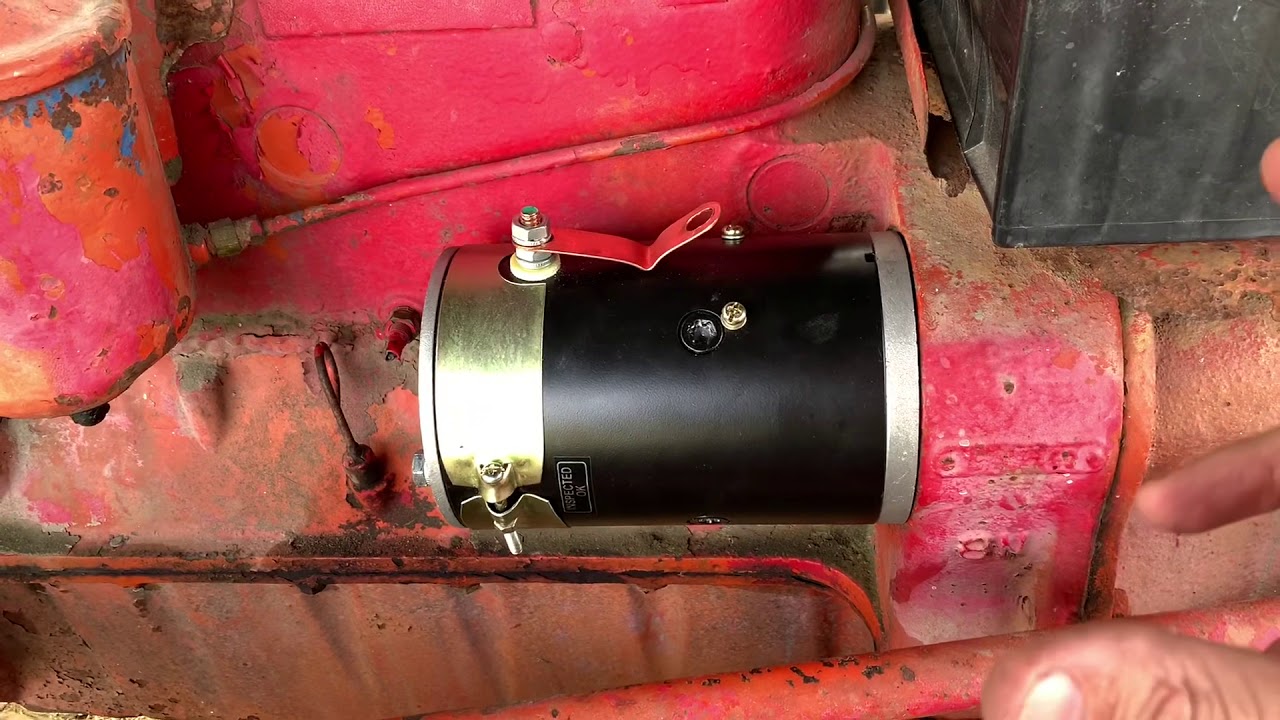 Installing DB Electrical Starter in Ford 8N Tractor