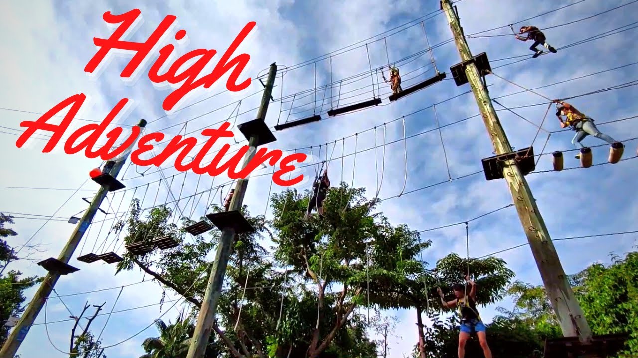 MEGA Adventure (Climb + Zip) in SENTOSA Singapore I Super Scarryy but so so FUN!!
