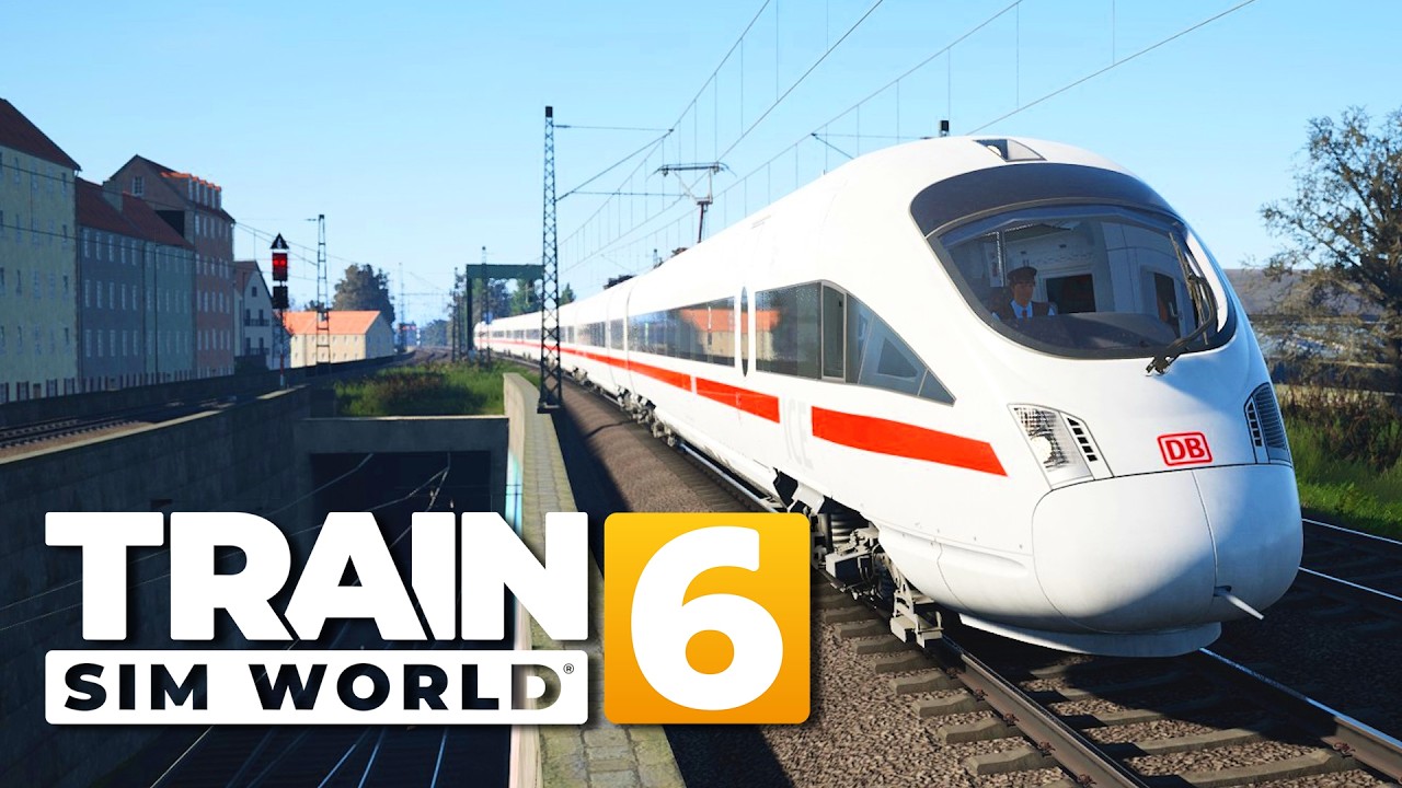 Leipzig - Dresen mit dem ICE T und allen Sicherheitssystemen! (PZB, Sifa, LZB) - Train Sim World 6