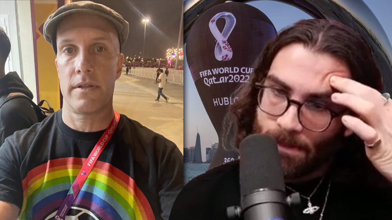 HasanAbi reacts to US Journalist Rightfully(?) Detained for Wearing a 🌈 Shirt in Qatar?