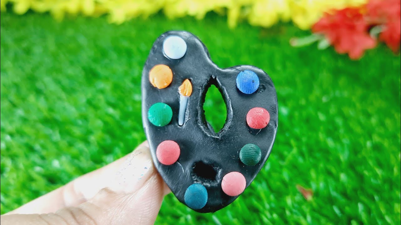 DIY How to Make Polymer Clay Fridge Magnets | Polymer Clay Crafts | Home Decors । HJ Creative